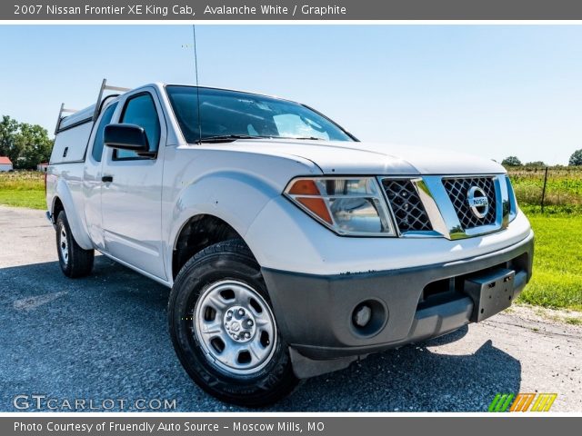 2007 Nissan Frontier XE King Cab in Avalanche White