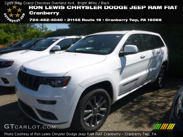 2019 Jeep Grand Cherokee Overland 4x4 in Bright White