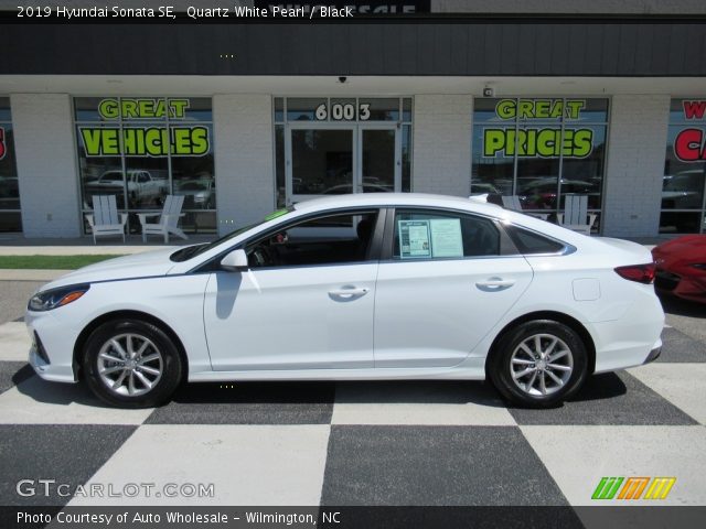 2019 Hyundai Sonata SE in Quartz White Pearl