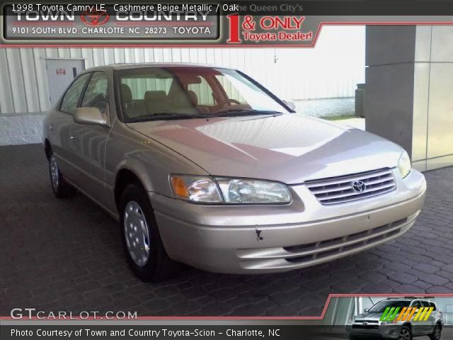 1998 Toyota Camry LE in Cashmere Beige Metallic