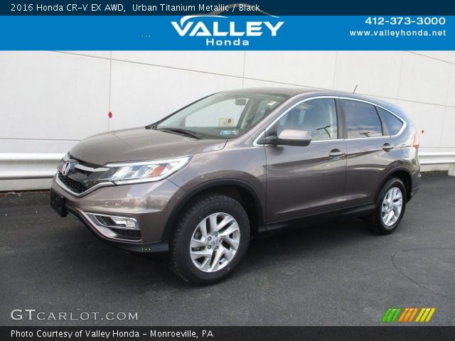 2016 Honda CR-V EX AWD in Urban Titanium Metallic