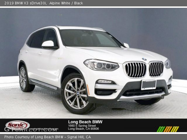 2019 BMW X3 sDrive30i in Alpine White