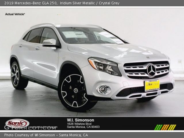 2019 Mercedes-Benz GLA 250 in Iridium Silver Metallic