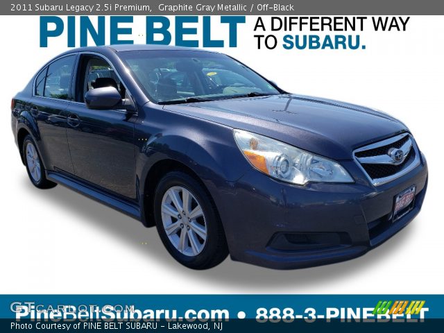 2011 Subaru Legacy 2.5i Premium in Graphite Gray Metallic