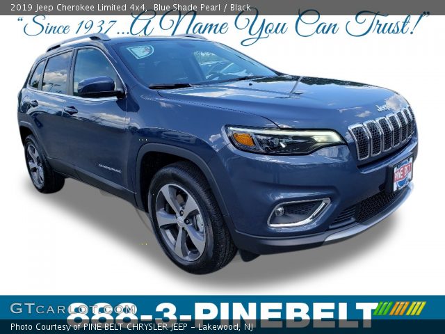 2019 Jeep Cherokee Limited 4x4 in Blue Shade Pearl