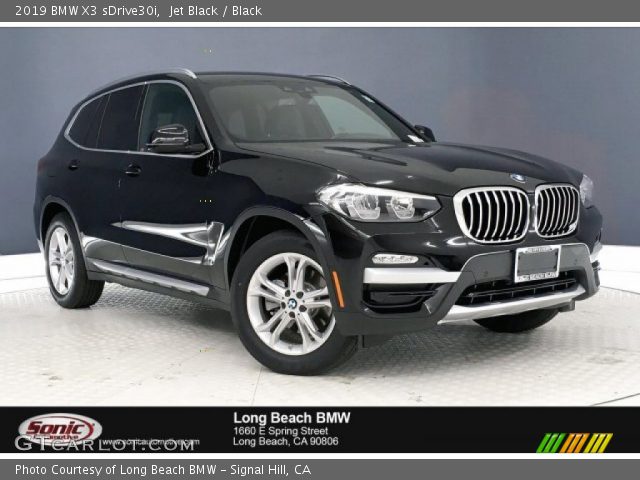 2019 BMW X3 sDrive30i in Jet Black