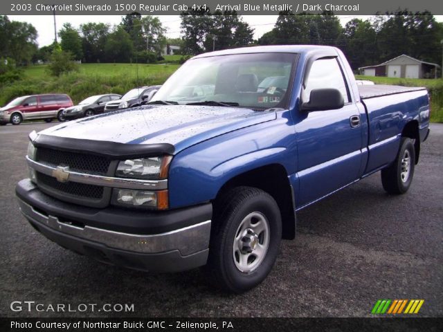 2003 Chevrolet Silverado 1500 Regular Cab 4x4 in Arrival Blue Metallic