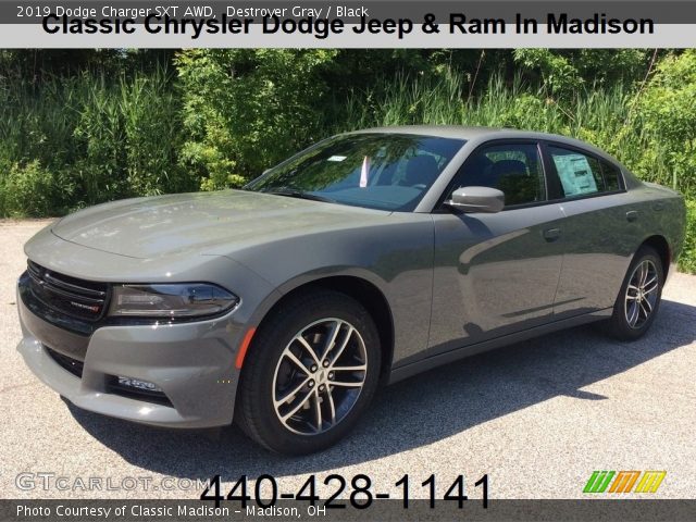 2019 Dodge Charger SXT AWD in Destroyer Gray