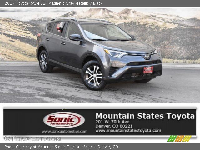 2017 Toyota RAV4 LE in Magnetic Gray Metallic