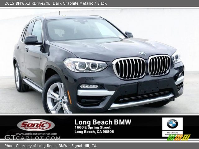 2019 BMW X3 xDrive30i in Dark Graphite Metallic