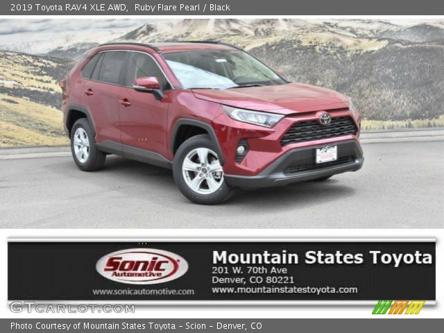 2019 Toyota RAV4 XLE AWD in Ruby Flare Pearl