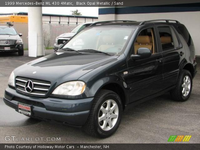 1999 Mercedes-Benz ML 430 4Matic in Black Opal Metallic
