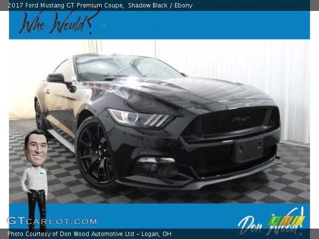 2017 Ford Mustang GT Premium Coupe in Shadow Black