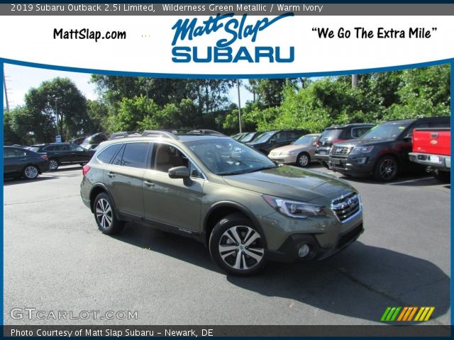 2019 Subaru Outback 2.5i Limited in Wilderness Green Metallic