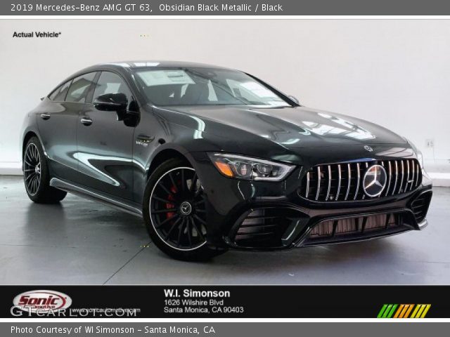 2019 Mercedes-Benz AMG GT 63 in Obsidian Black Metallic