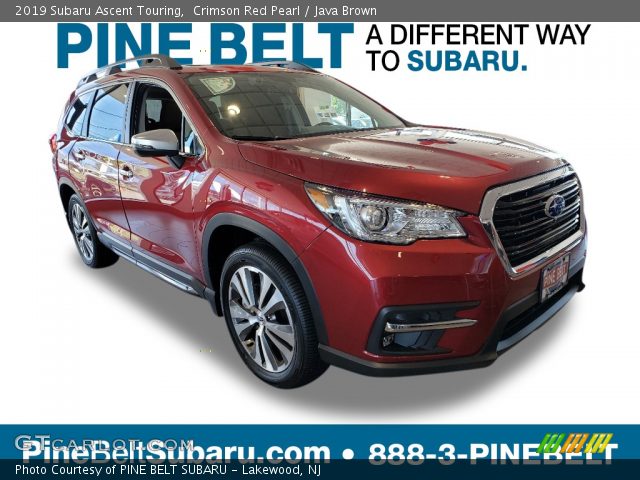 2019 Subaru Ascent Touring in Crimson Red Pearl
