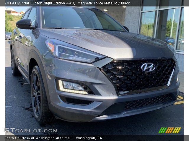 2019 Hyundai Tucson Night Edition AWD in Magnetic Force Metallic