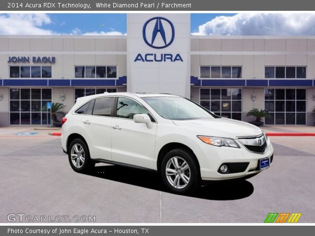 2014 Acura RDX Technology in White Diamond Pearl