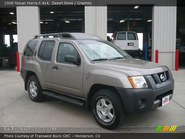 2008 Nissan Xterra X 4x4 in Desert Stone