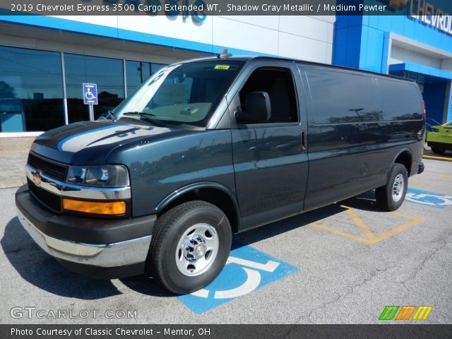 2019 Chevrolet Express 3500 Cargo Extended WT in Shadow Gray Metallic