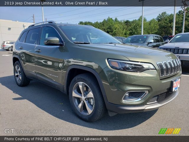 2019 Jeep Cherokee Limited 4x4 in Olive Green Pearl