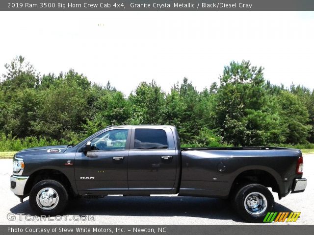 2019 Ram 3500 Big Horn Crew Cab 4x4 in Granite Crystal Metallic