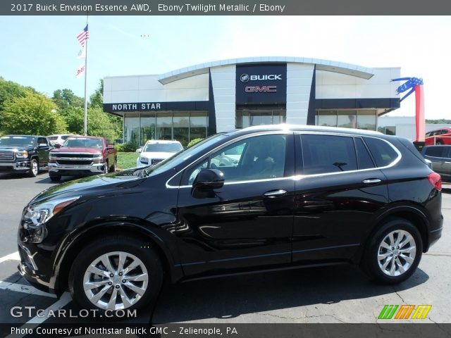 2017 Buick Envision Essence AWD in Ebony Twilight Metallic