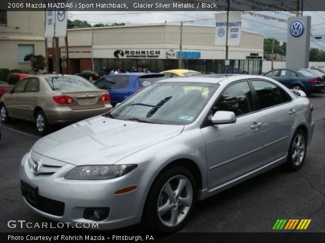 2006 Mazda MAZDA6 i Sport Hatchback in Glacier Silver Metallic