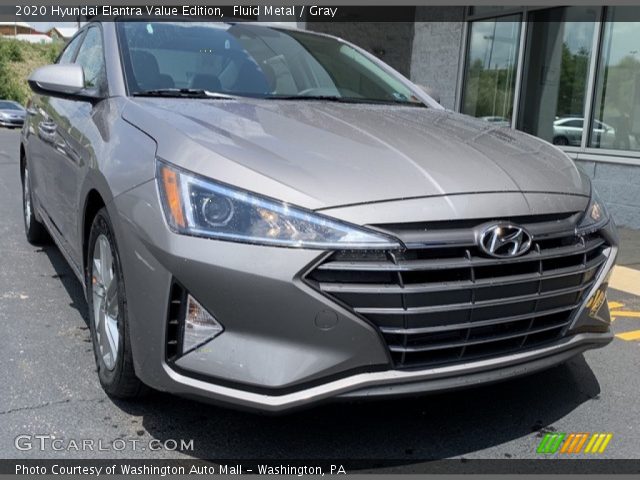 2020 Hyundai Elantra Value Edition in Fluid Metal