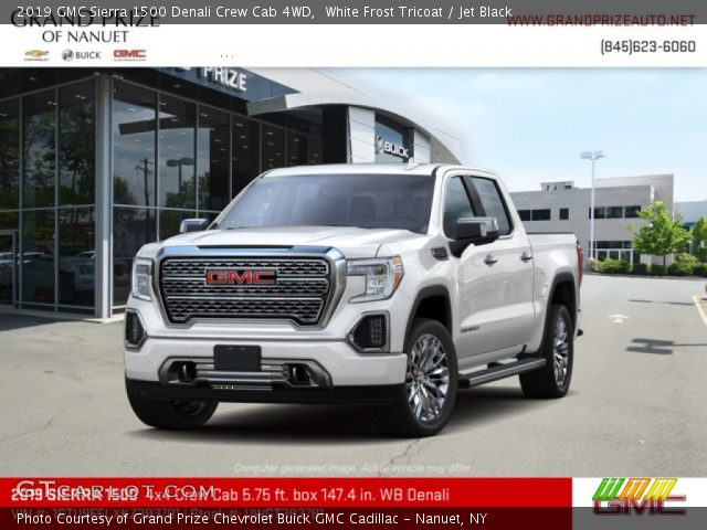 2019 GMC Sierra 1500 Denali Crew Cab 4WD in White Frost Tricoat