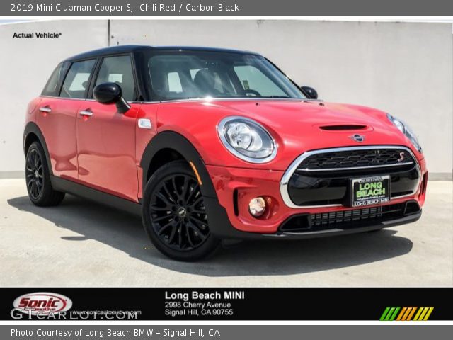 2019 Mini Clubman Cooper S in Chili Red