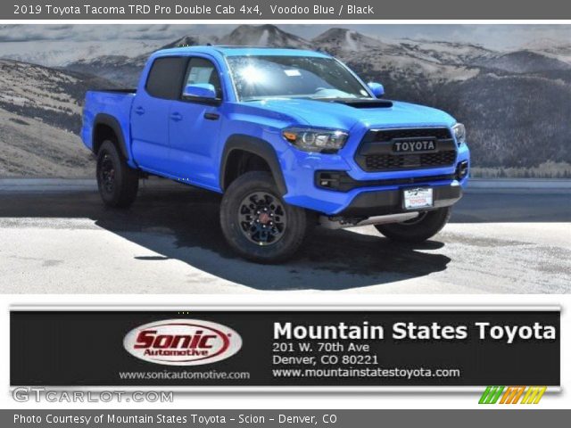 2019 Toyota Tacoma TRD Pro Double Cab 4x4 in Voodoo Blue