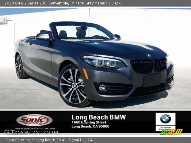 2020 BMW 2 Series 230i Convertible in Mineral Grey Metallic