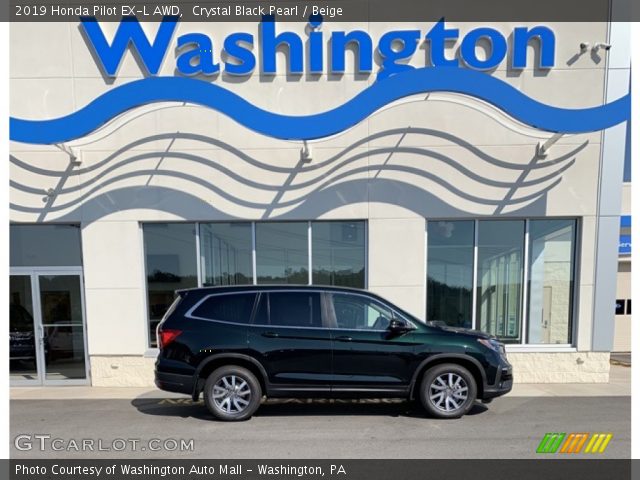 2019 Honda Pilot EX-L AWD in Crystal Black Pearl