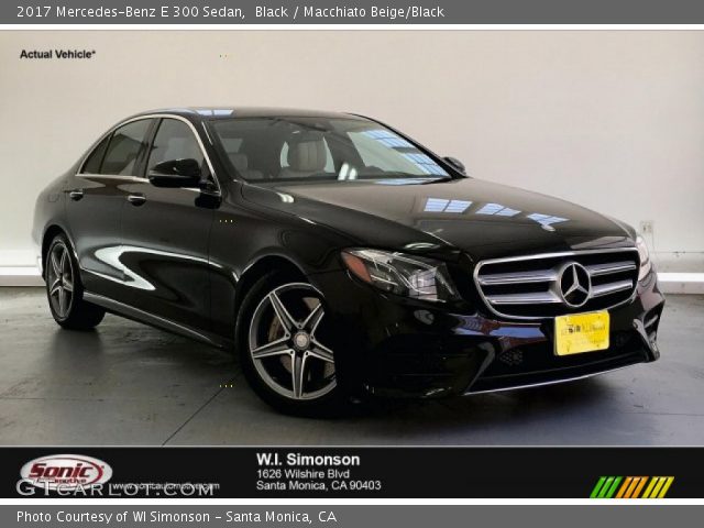 2017 Mercedes-Benz E 300 Sedan in Black