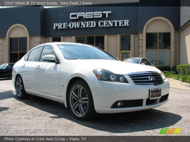 2007 Infiniti M 35 Sport Sedan in Ivory Pearl