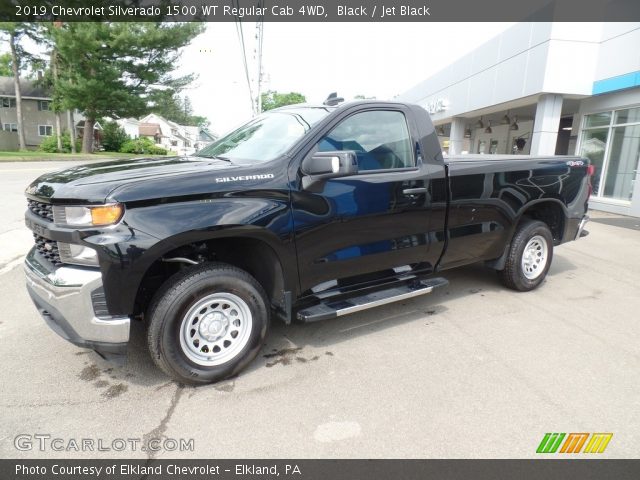 2019 Chevrolet Silverado 1500 WT Regular Cab 4WD in Black