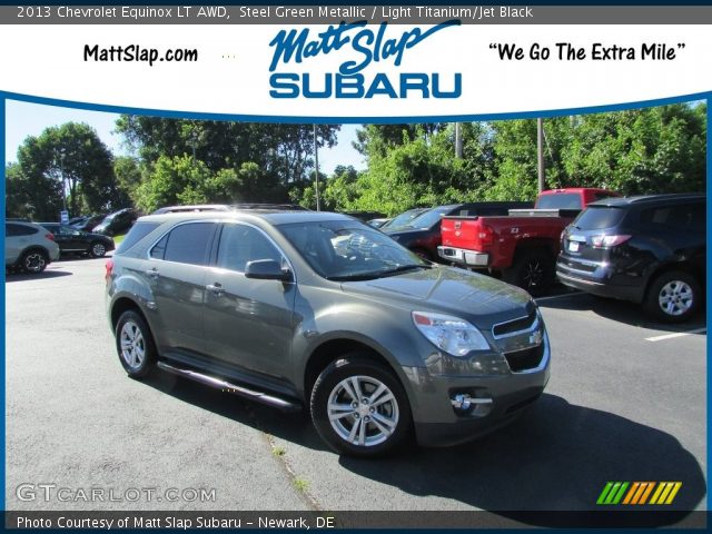 2013 Chevrolet Equinox LT AWD in Steel Green Metallic