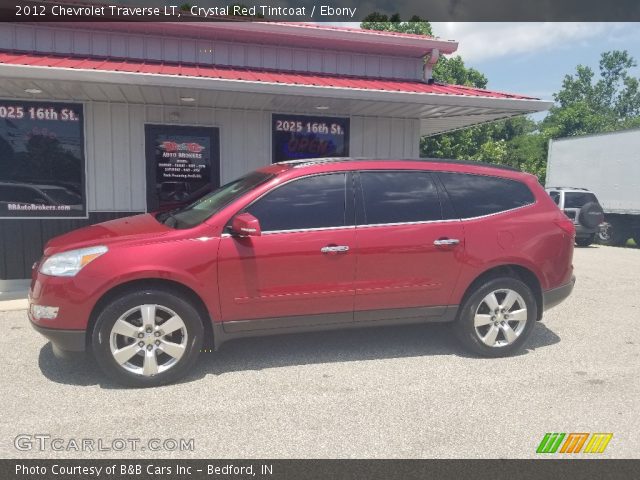 2012 Chevrolet Traverse LT in Crystal Red Tintcoat