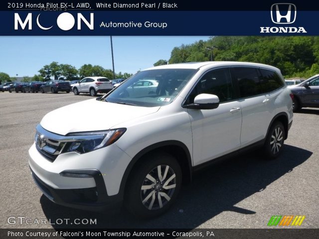 2019 Honda Pilot EX-L AWD in White Diamond Pearl