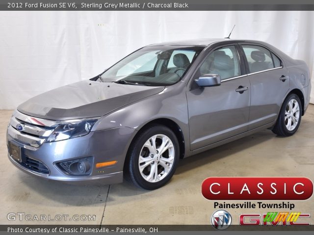 2012 Ford Fusion SE V6 in Sterling Grey Metallic