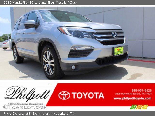 2016 Honda Pilot EX-L in Lunar Silver Metallic