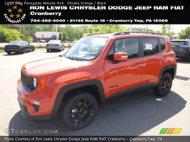 2019 Jeep Renegade Altitude 4x4 in Omaha Orange