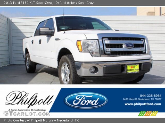 2013 Ford F150 XLT SuperCrew in Oxford White