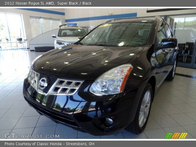 2012 Nissan Rogue SL AWD in Super Black