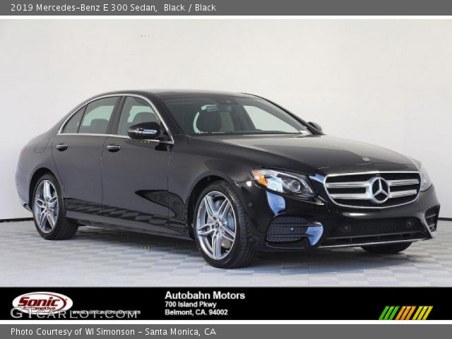 2019 Mercedes-Benz E 300 Sedan in Black