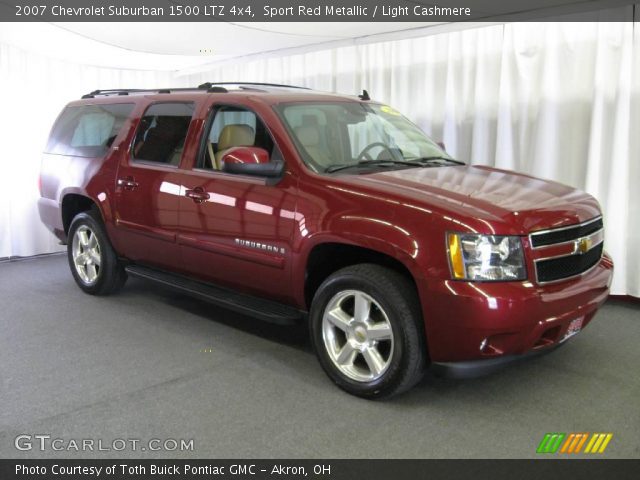 2007 Chevrolet Suburban 1500 LTZ 4x4 in Sport Red Metallic