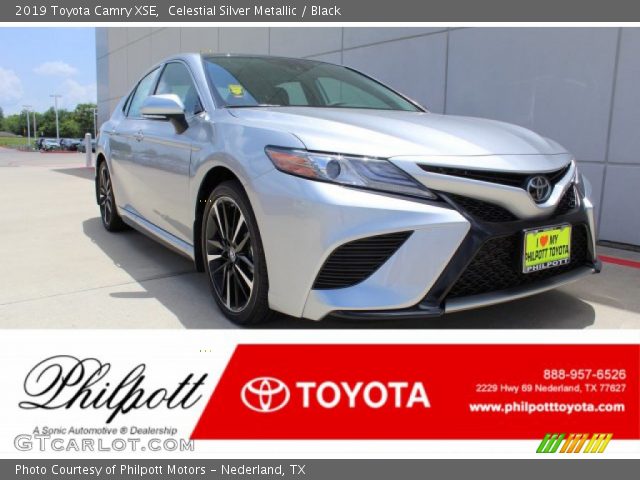2019 Toyota Camry XSE in Celestial Silver Metallic