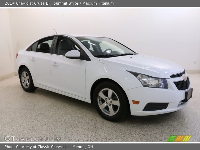 2014 Chevrolet Cruze LT in Summit White