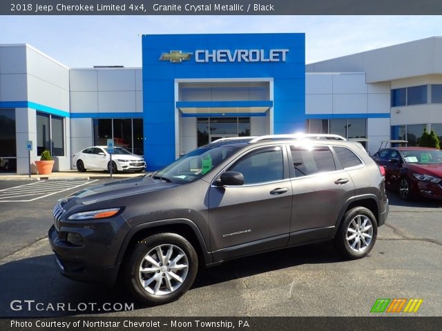 2018 Jeep Cherokee Limited 4x4 in Granite Crystal Metallic